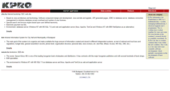 Desktop Screenshot of kpro.hu