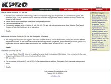 Tablet Screenshot of kpro.hu